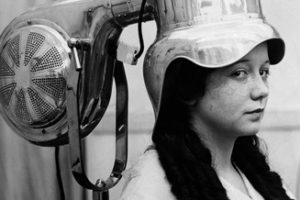 Vintage helmet hair drier