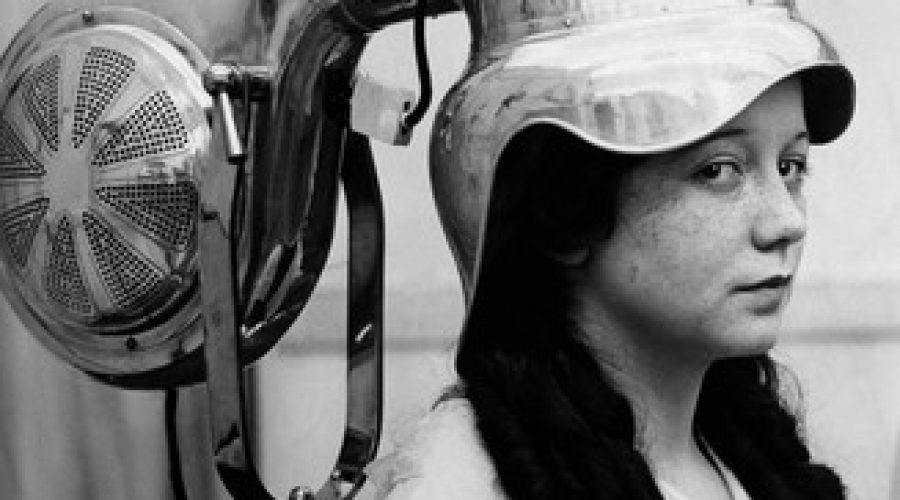 Vintage helmet hair drier