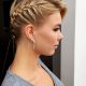 Medium Layered Lenght Braided Hair-Up