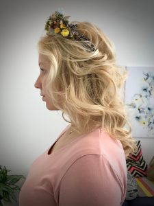 wedding hair trial